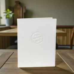 Étlaptartó A4 ssoft törtfehér színben