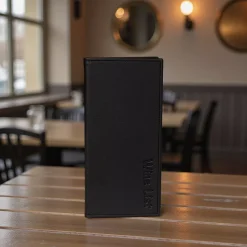 Étlaptartó A4 slim soft feketewebp