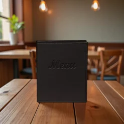 Étlaptartó A5 soft fekete