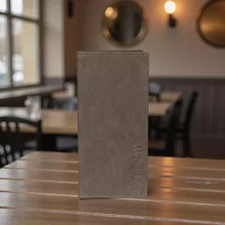 Étlaptartó Delux szürke A4 slim