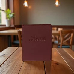 Étlaptartó Soft Bordó A5