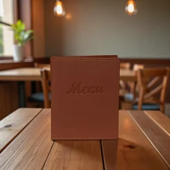 Étlaptartó Soft téglabarna A5