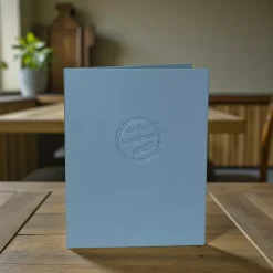 Étlaptartó Soft világoskék A4