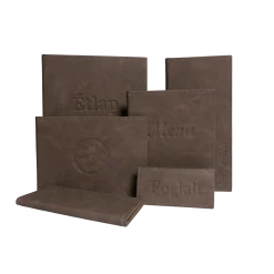 Étlaptartó Delux szürkésbarna