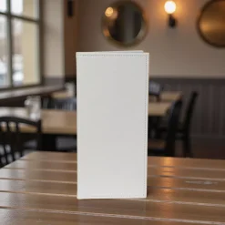 Étlaptartó A4 slim soft törtfehér színben